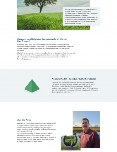 Autorenwebsite von Robert Winter